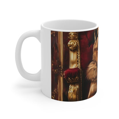 Custom Pet Portrait 11Oz Ceramic Mug | Funny Pet Gift