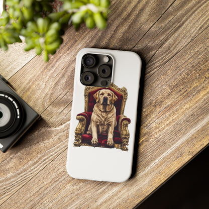 Custom Pet Portrait Slim Phone Case | Funny Pet Gift
