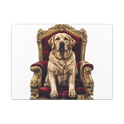 Custom Pet Portrait Canvas Print | Funny Pet Gift