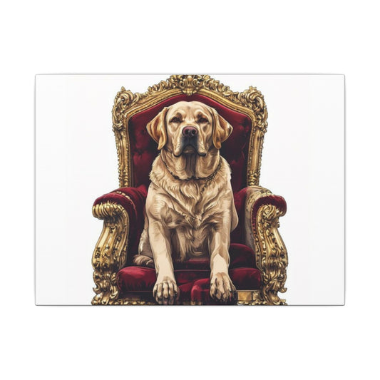 Custom Pet Portrait Canvas Print | Funny Pet Gift