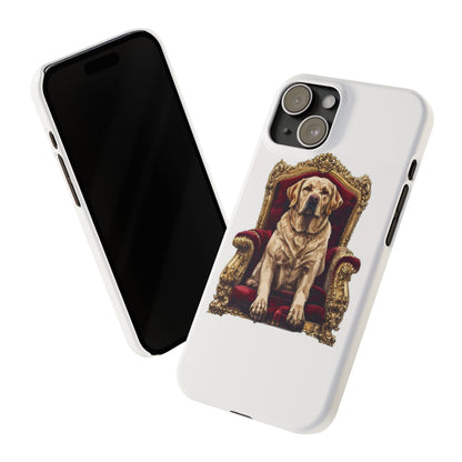 Custom Pet Portrait Slim Phone Case | Funny Pet Gift