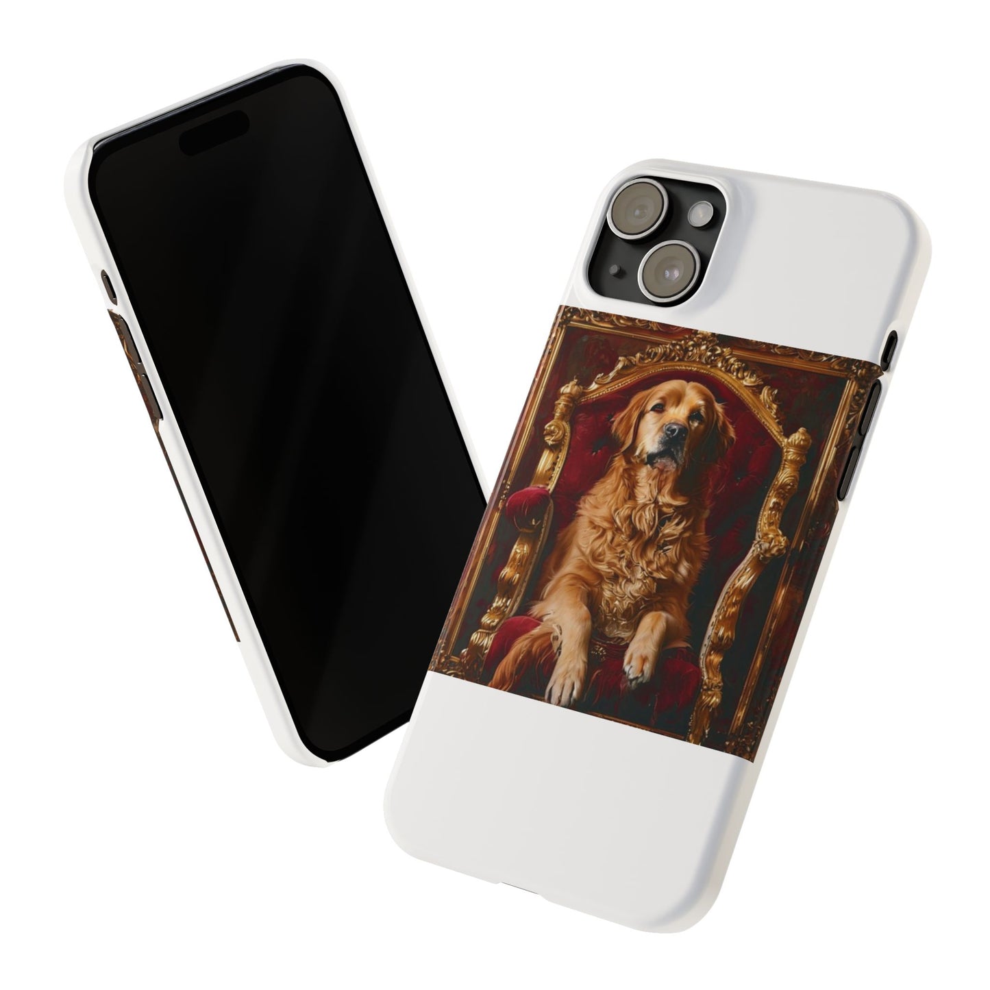 Custom Pet Portrait Slim Phone Case | Funny Pet Gift