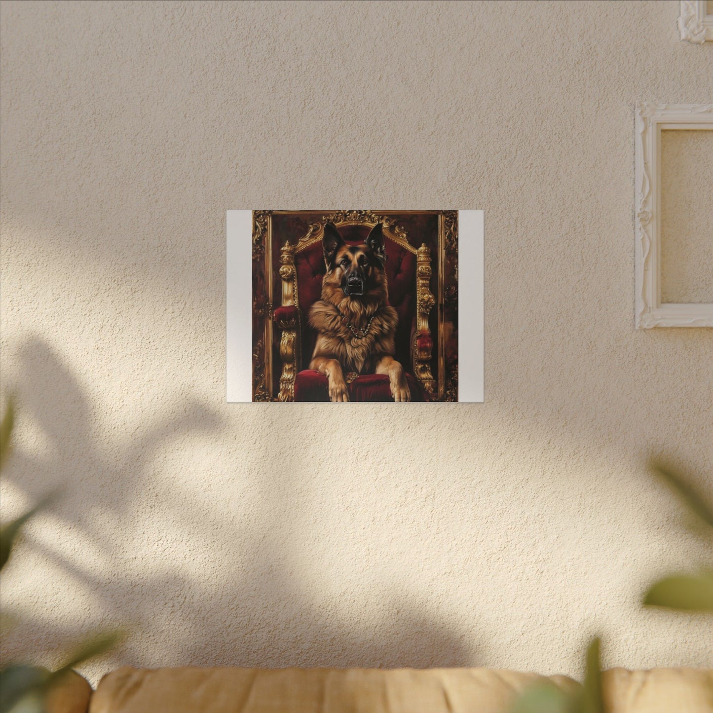 Custom Pet Portrait Canvas Print | Funny Pet Gift