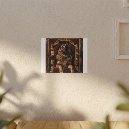 Custom Pet Portrait Canvas Print | Funny Pet Gift