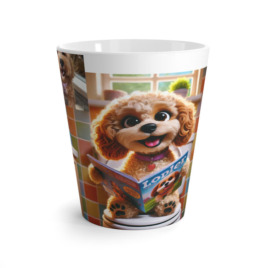Custom Pet Portrait Latte Mug | Funny Pet Gift