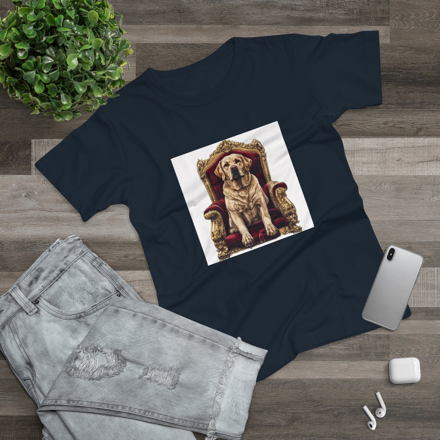 Custom Pet Portrait Women'S T-Shirt | Funny Pet Gift