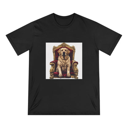 Custom Pet Portrait Organic Unisex T-Shirt | Funny Pet Gift