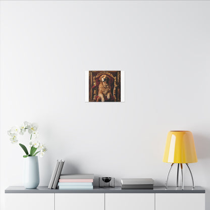 Custom Pet Portrait Canvas Print | Funny Pet Gift