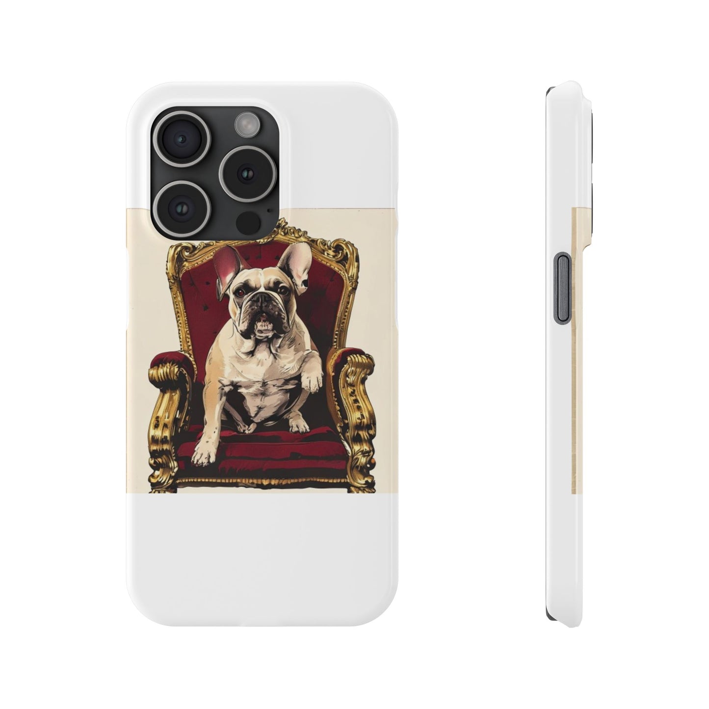 Custom Pet Portrait Slim Phone Case | Funny Pet Gift