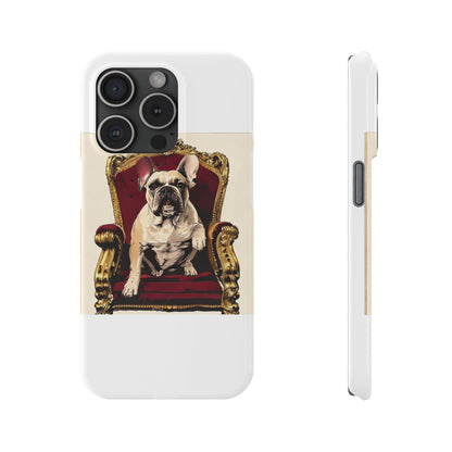 Custom Pet Portrait Slim Phone Case | Funny Pet Gift