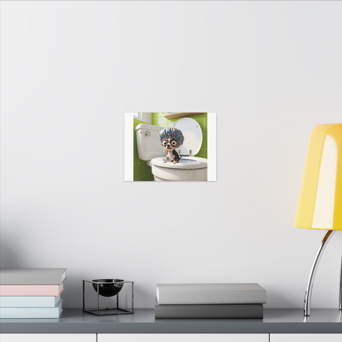 Custom Pet Portrait Canvas Print | Funny Pet Gift