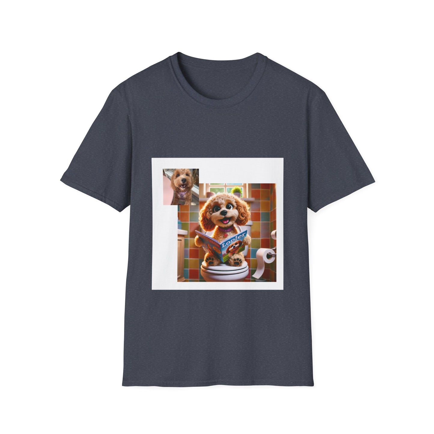 Custom Pet Portrait Unisex T-Shirt | Funny Pet Gift