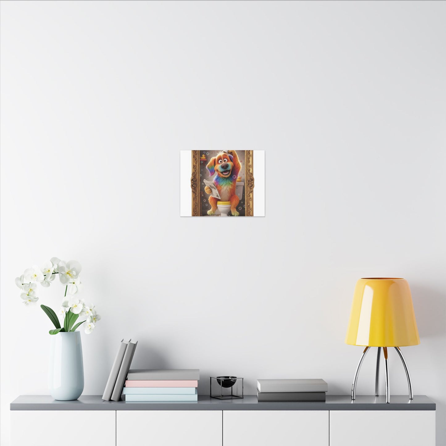 Custom Pet Portrait Canvas Print | Funny Pet Gift
