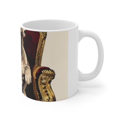Custom Pet Portrait 11Oz Ceramic Mug | Funny Pet Gift