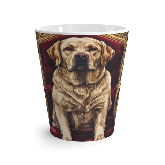 Custom Pet Portrait Latte Mug | Funny Pet Gift