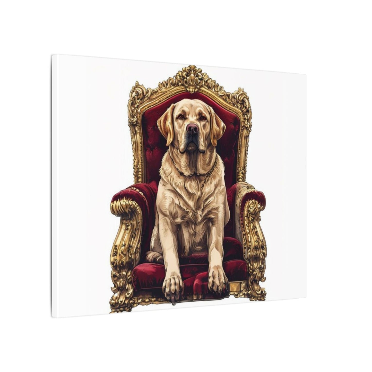 Custom Pet Portrait Canvas Print | Funny Pet Gift