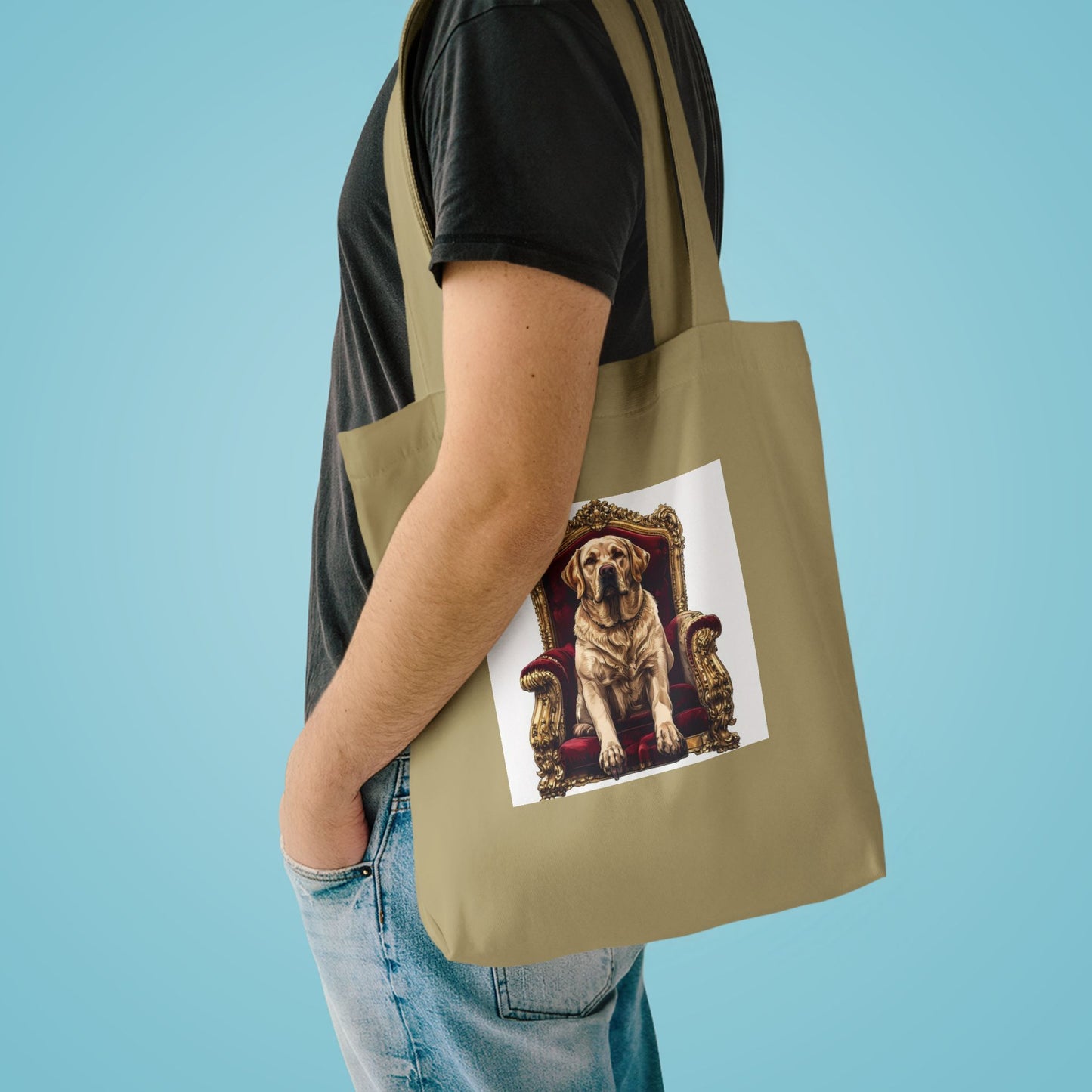 Custom Pet Portrait Tote Bag | Funny Pet Gift