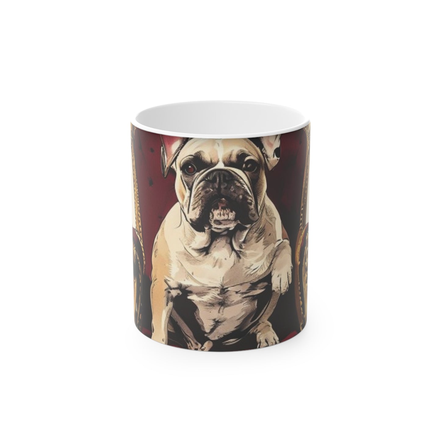 Custom Pet Portrait Heat-Activated Magic Mug | Funny Pet Gift