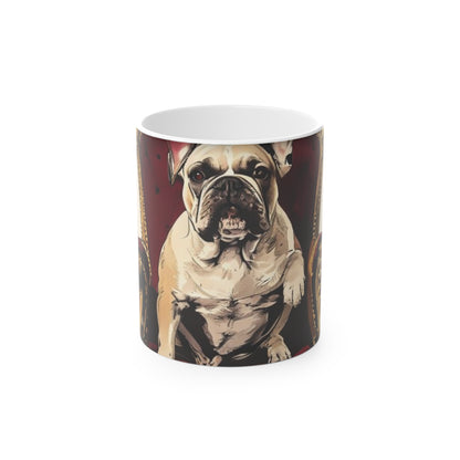 Custom Pet Portrait Heat-Activated Magic Mug | Funny Pet Gift