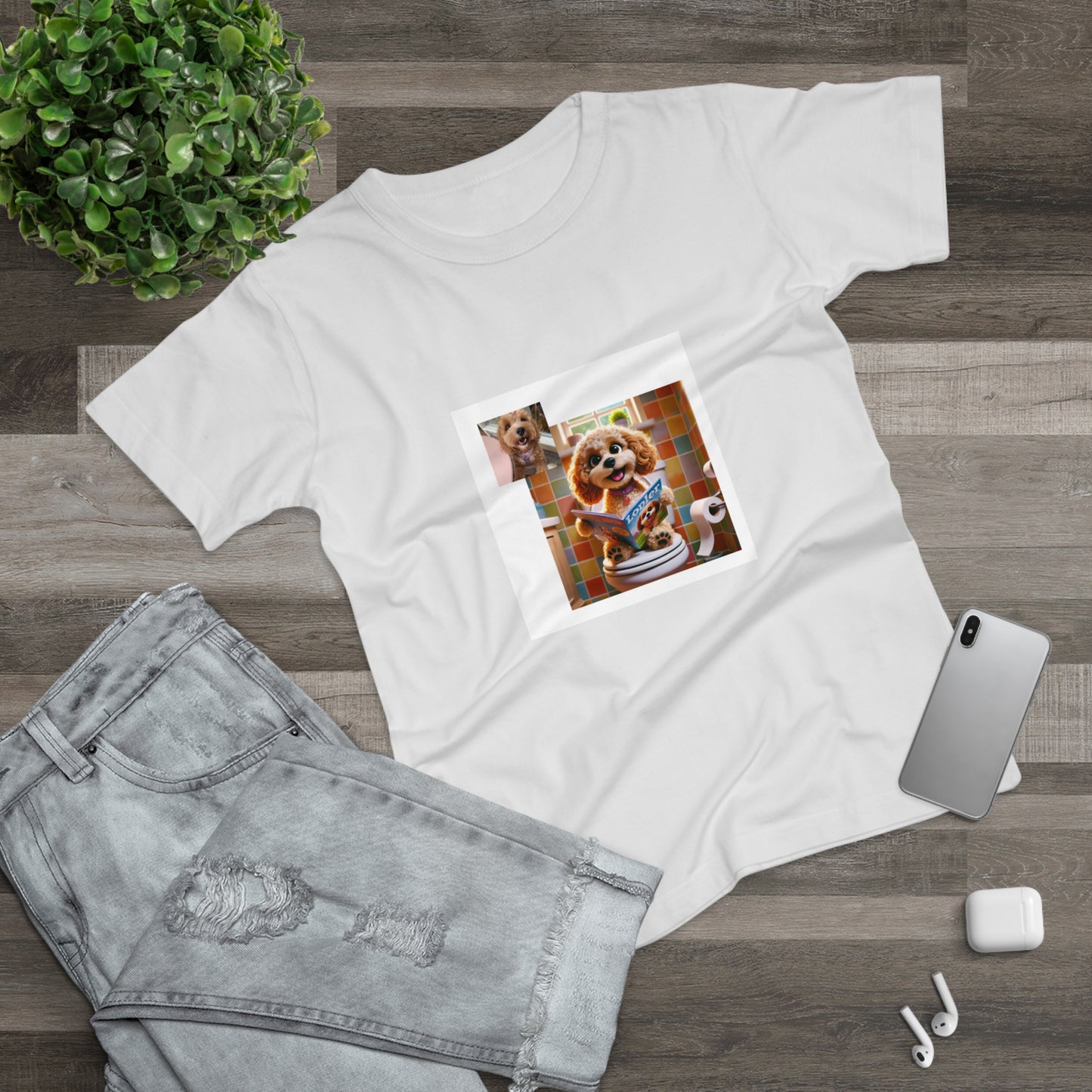 Custom Pet Portrait Women'S T-Shirt | Funny Pet Gift