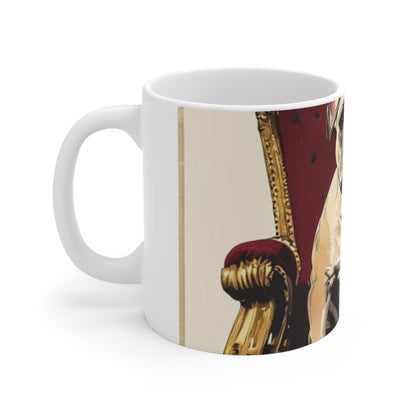 Custom Pet Portrait 11Oz Ceramic Mug | Funny Pet Gift