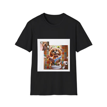 Custom Pet Portrait Unisex T-Shirt | Funny Pet Gift