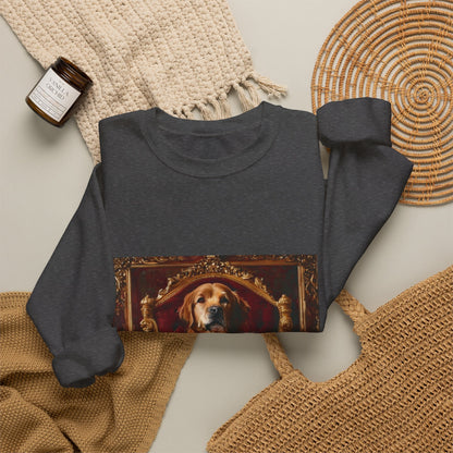 Custom Pet Portrait Unisex Sweatshirt | Funny Pet Gift