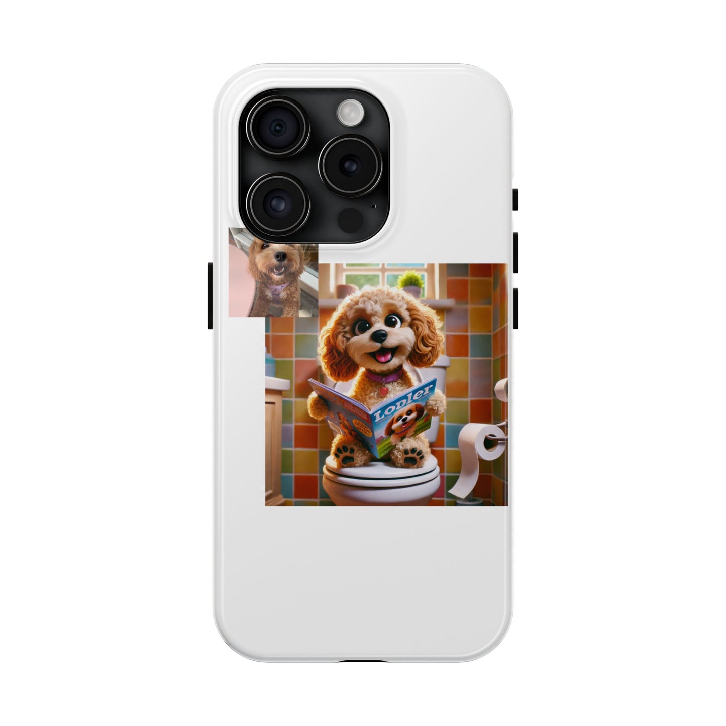 Custom Pet Portrait Phone Case | Funny Pet Gift