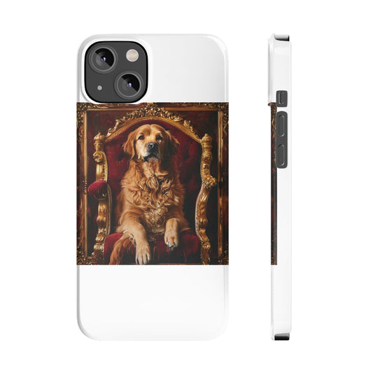Custom Pet Portrait Slim Phone Case | Funny Pet Gift
