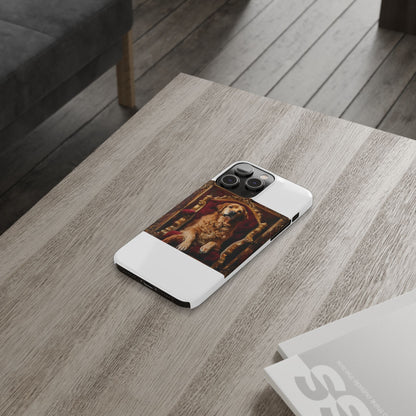 Custom Pet Portrait Slim Phone Case | Funny Pet Gift