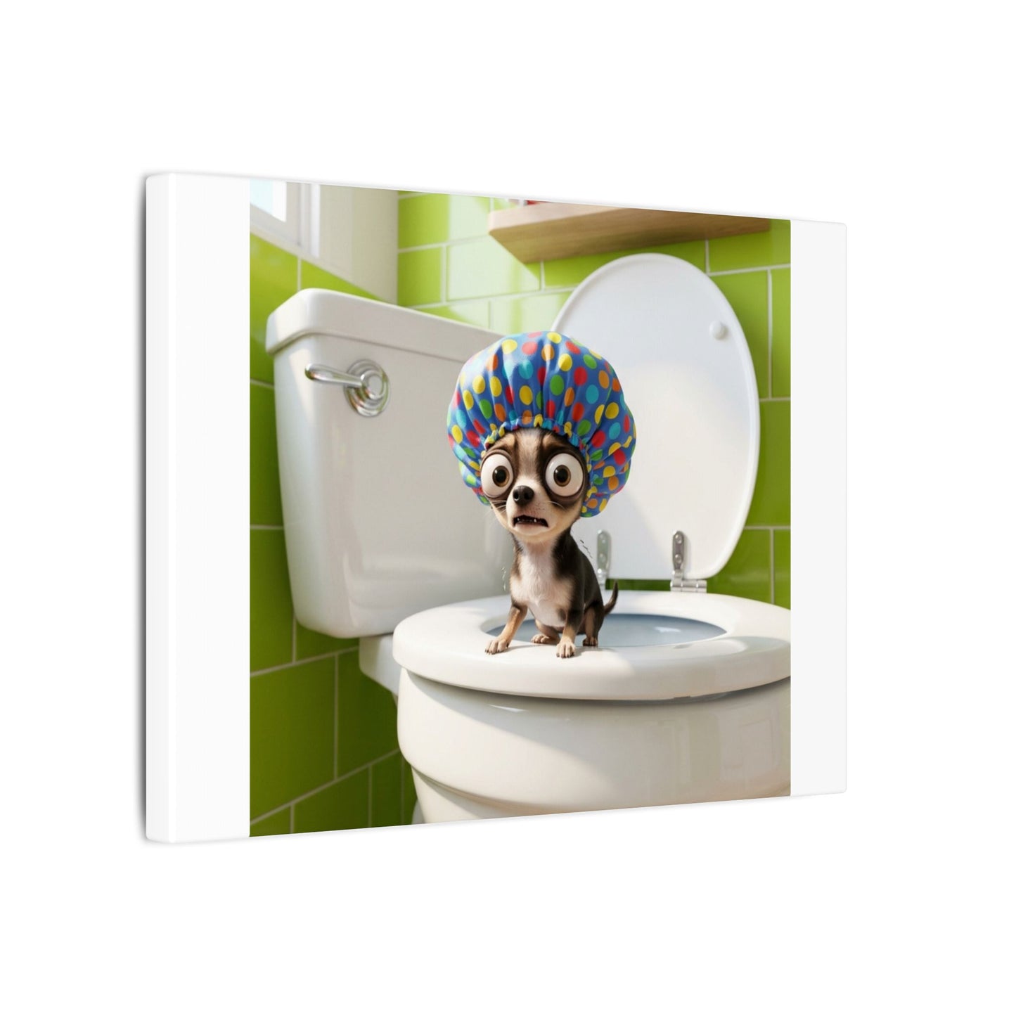 Custom Pet Portrait Canvas Print | Funny Pet Gift