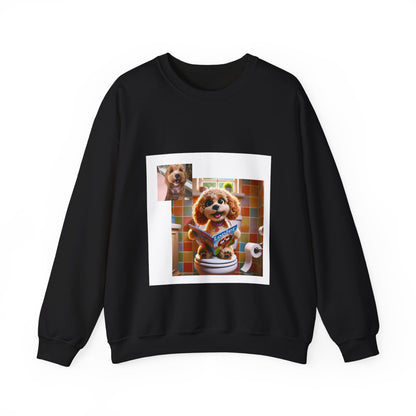 Custom Pet Portrait Unisex Sweatshirt | Funny Pet Gift