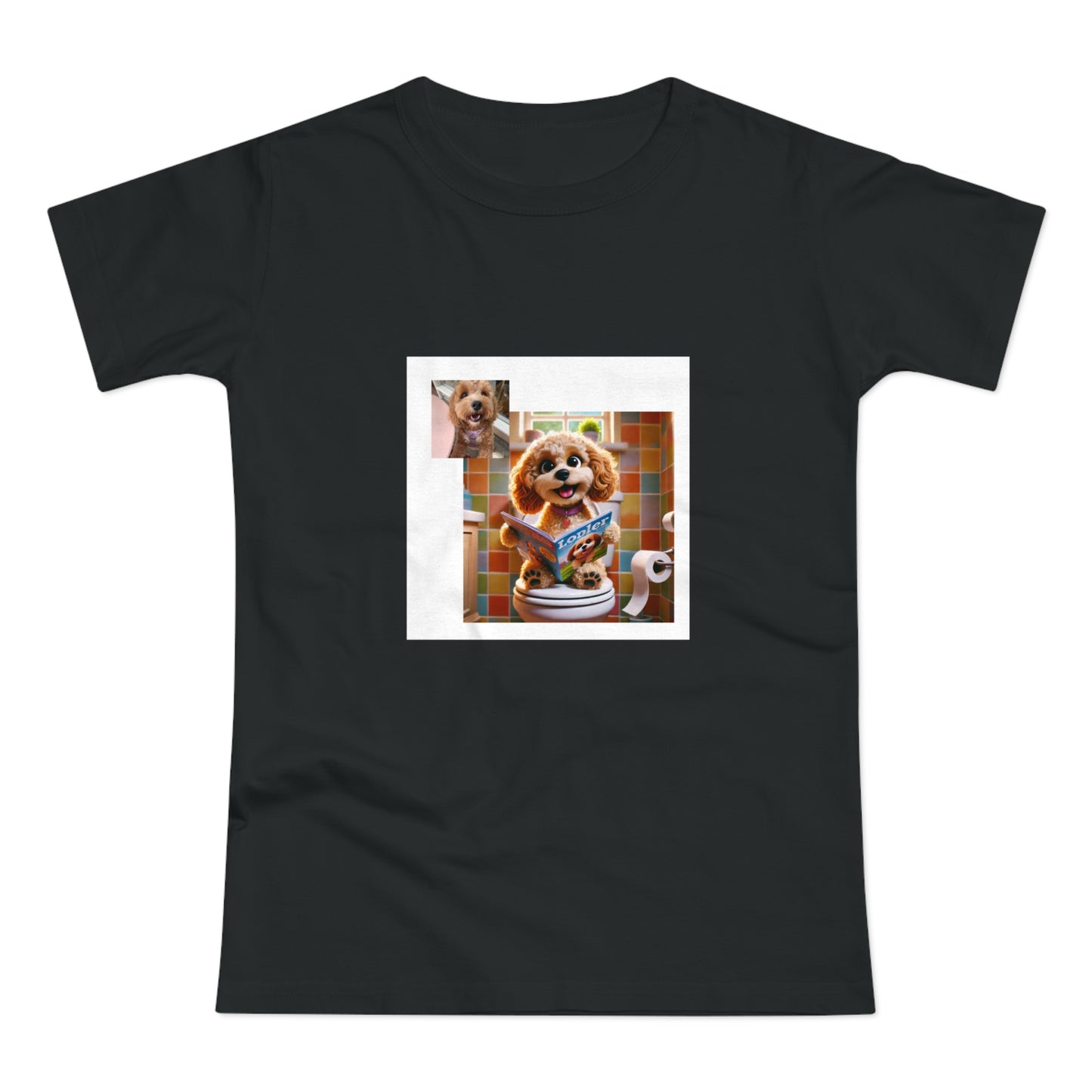 Custom Pet Portrait Women'S T-Shirt | Funny Pet Gift