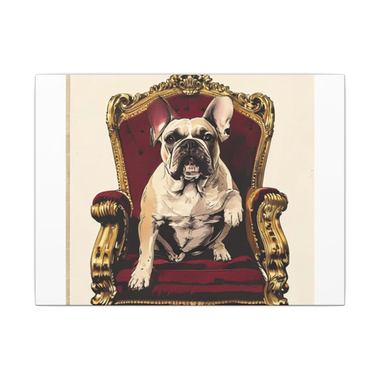 Custom Pet Portrait Canvas Print | Funny Pet Gift