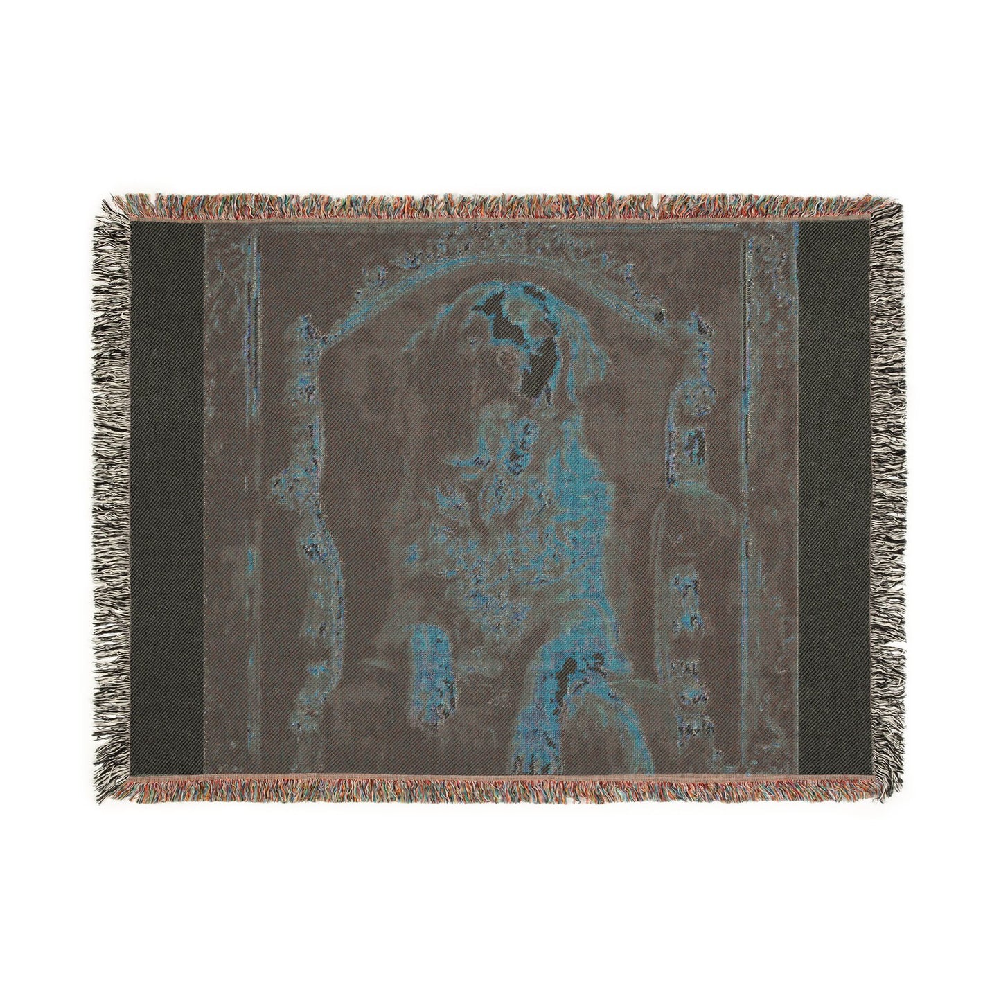 Custom Pet Portrait Woven Blanket | Funny Pet Gift