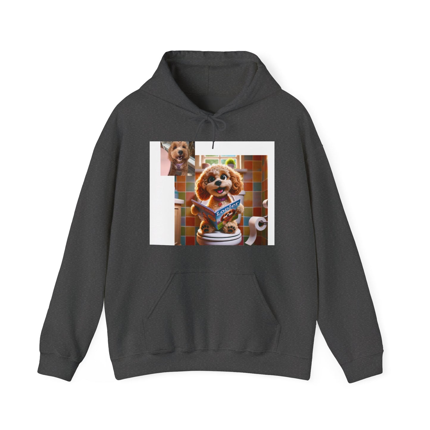 Custom Pet Portrait Unisex Pullover Hoodie | Funny Pet Gift