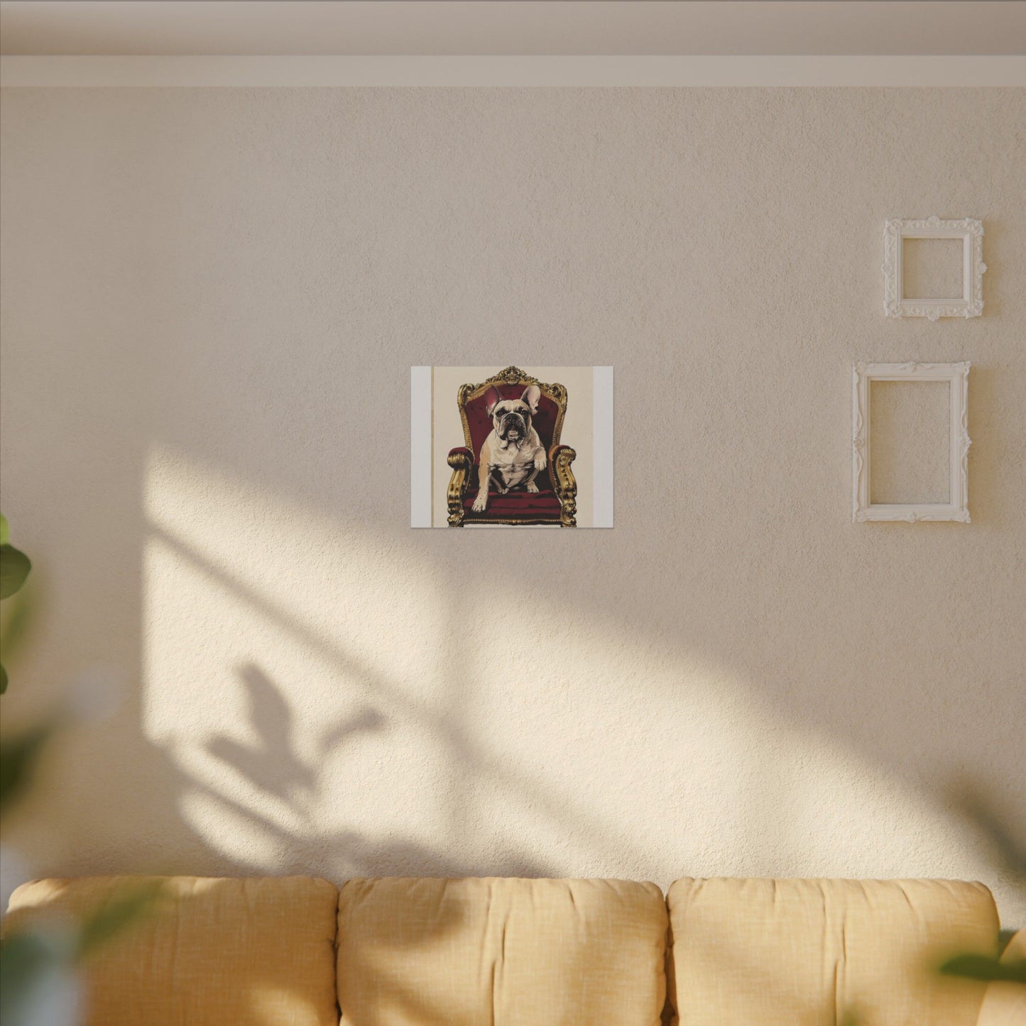 Custom Pet Portrait Canvas Print | Funny Pet Gift