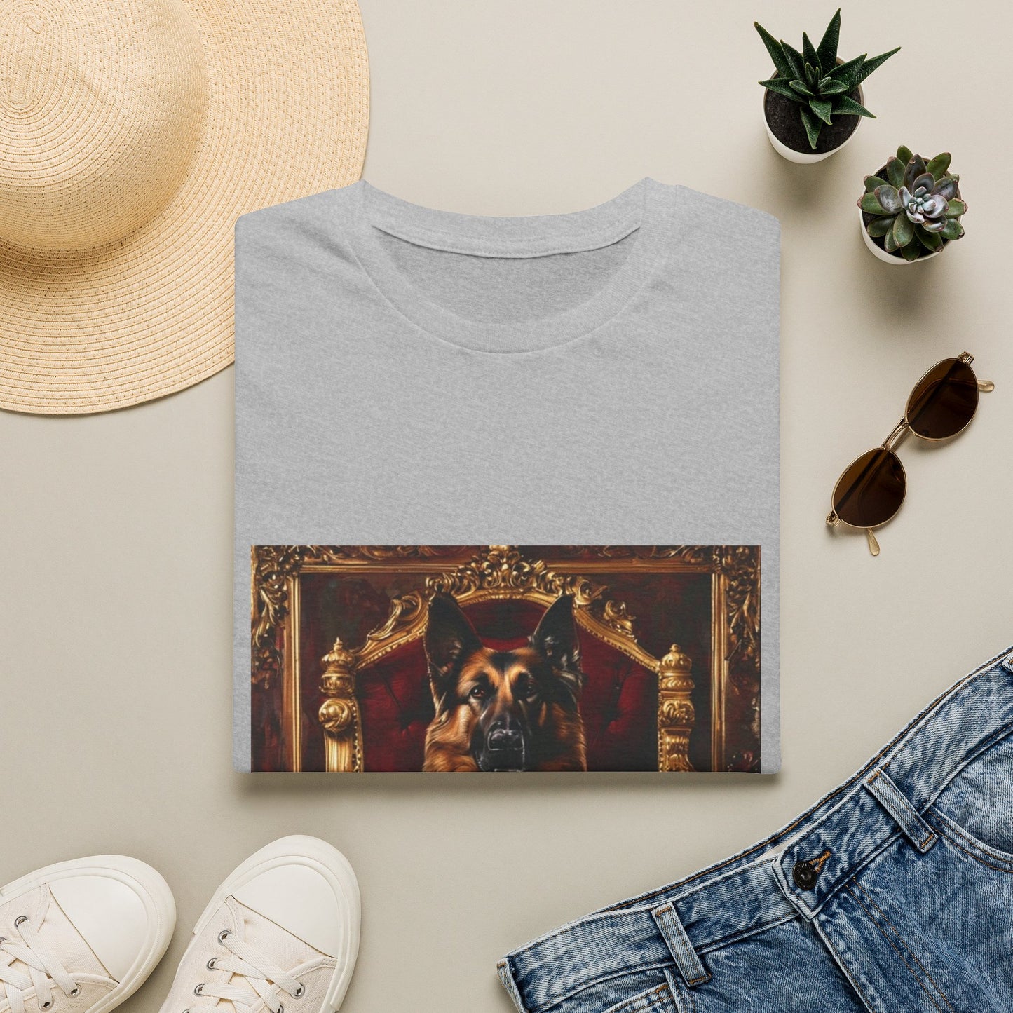 Custom Pet Portrait Unisex T-Shirt | Funny Pet Gift