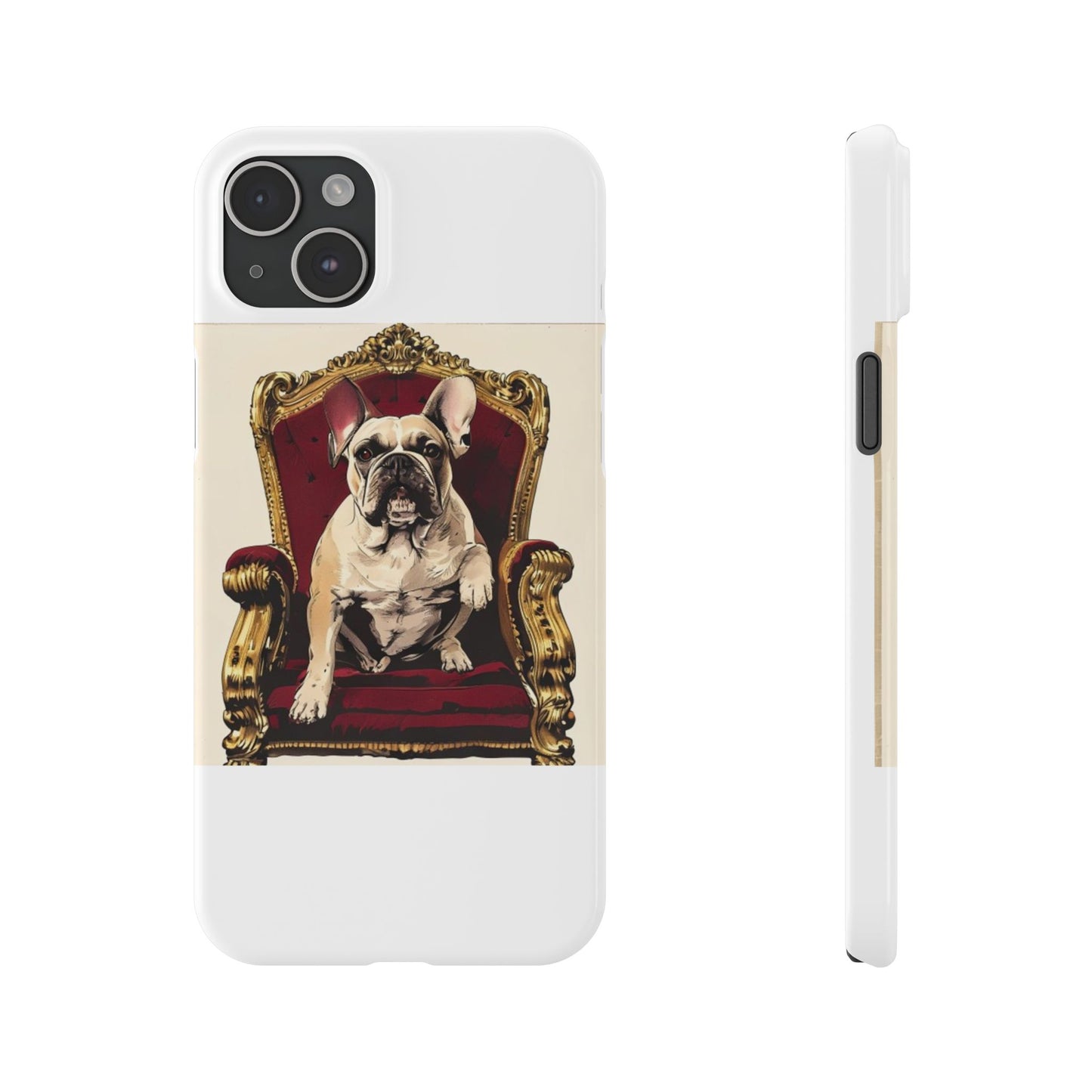 Custom Pet Portrait Slim Phone Case | Funny Pet Gift