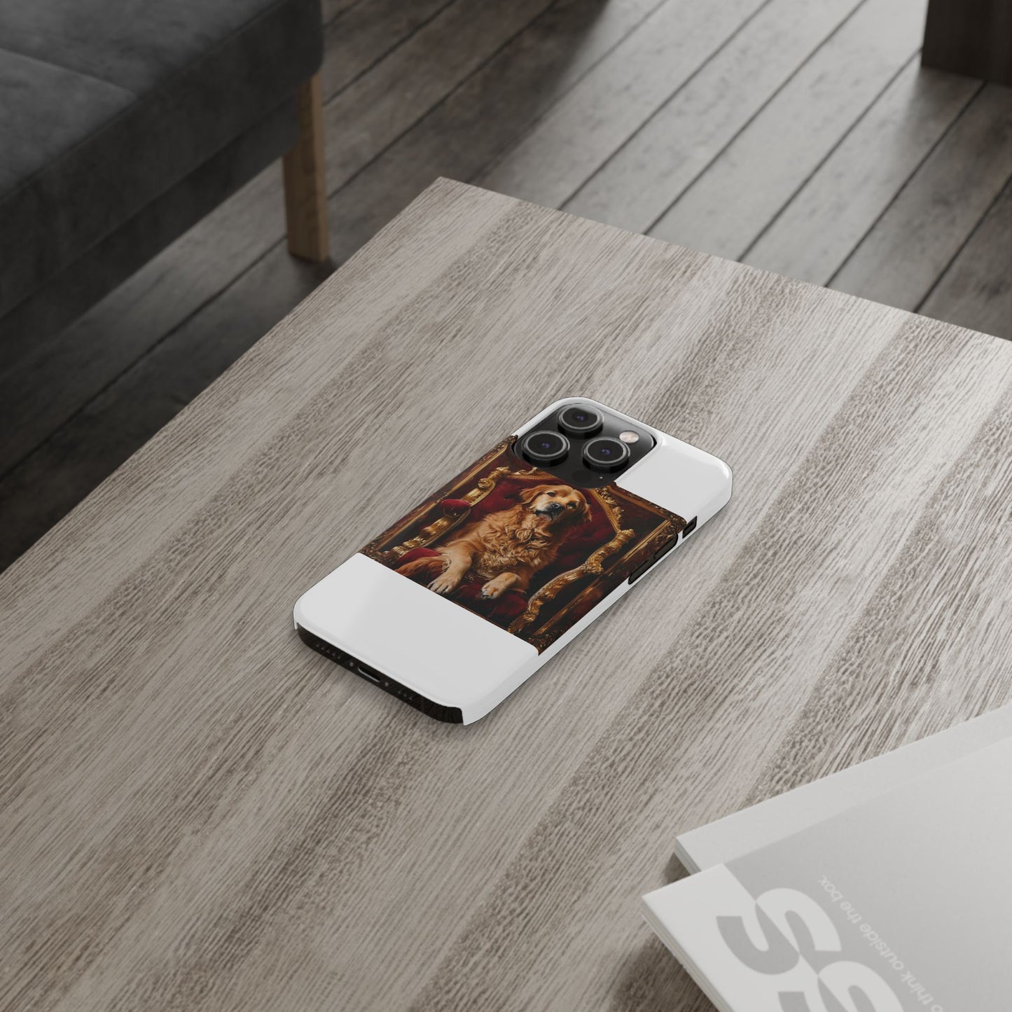 Custom Pet Portrait Slim Phone Case | Funny Pet Gift