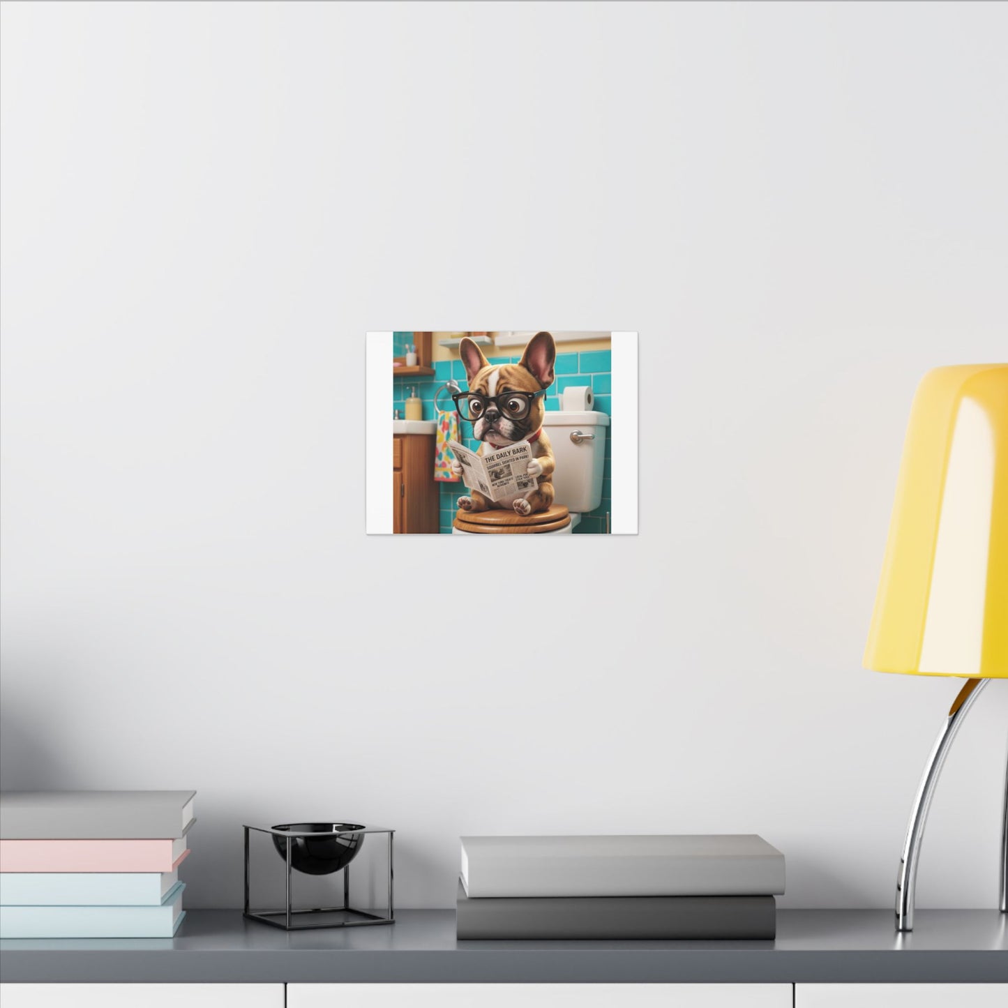 Custom Pet Portrait Canvas Print | Funny Pet Gift