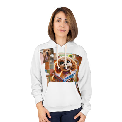 Custom Pet Portrait All-Over Print Pullover Hoodie | Funny Pet Gift