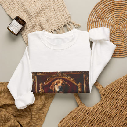 Custom Pet Portrait Unisex Sweatshirt | Funny Pet Gift
