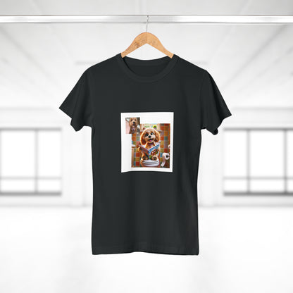 Custom Pet Portrait Women'S T-Shirt | Funny Pet Gift