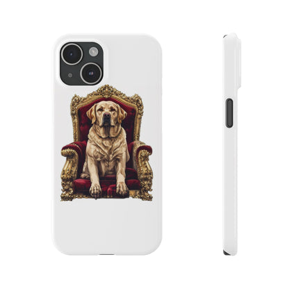Custom Pet Portrait Slim Phone Case | Funny Pet Gift