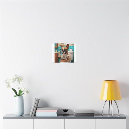 Custom Pet Portrait Canvas Print | Funny Pet Gift