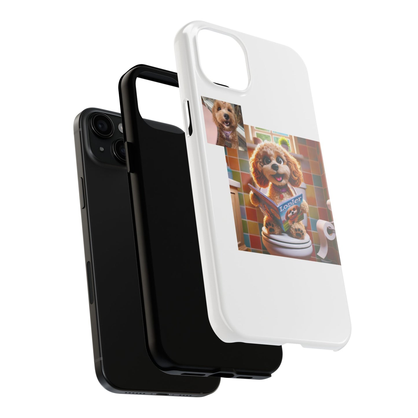 Custom Pet Portrait Phone Case | Funny Pet Gift