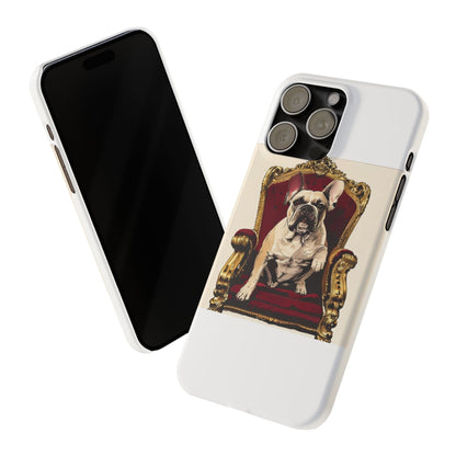 Custom Pet Portrait Slim Phone Case | Funny Pet Gift