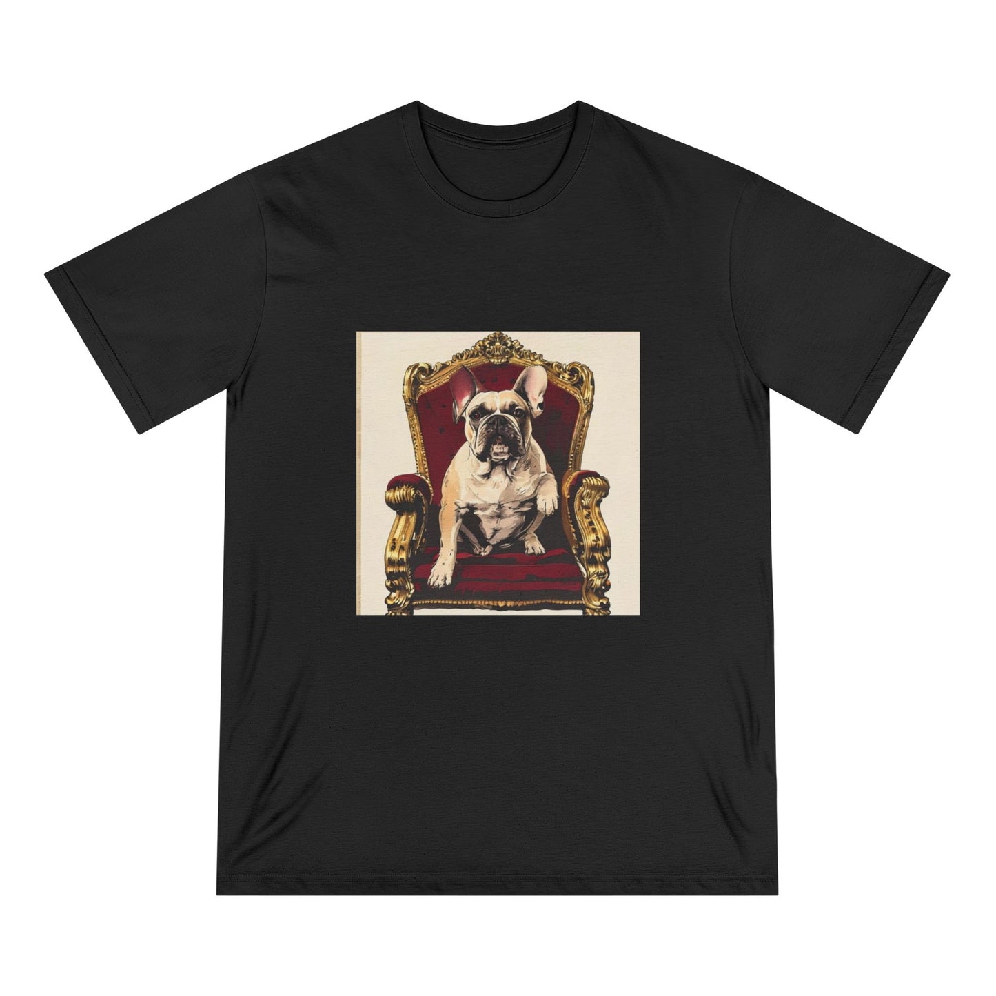 Custom Pet Portrait Organic Unisex T-Shirt | Funny Pet Gift