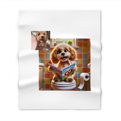 Custom Pet Portrait Throw Blanket | Funny Pet Gift